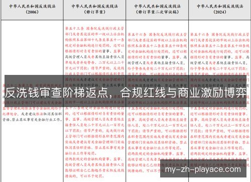 反洗钱审查阶梯返点,合规红线与商业激励博弈 反洗钱审查阶梯返点,合规红线与商业激励博弈